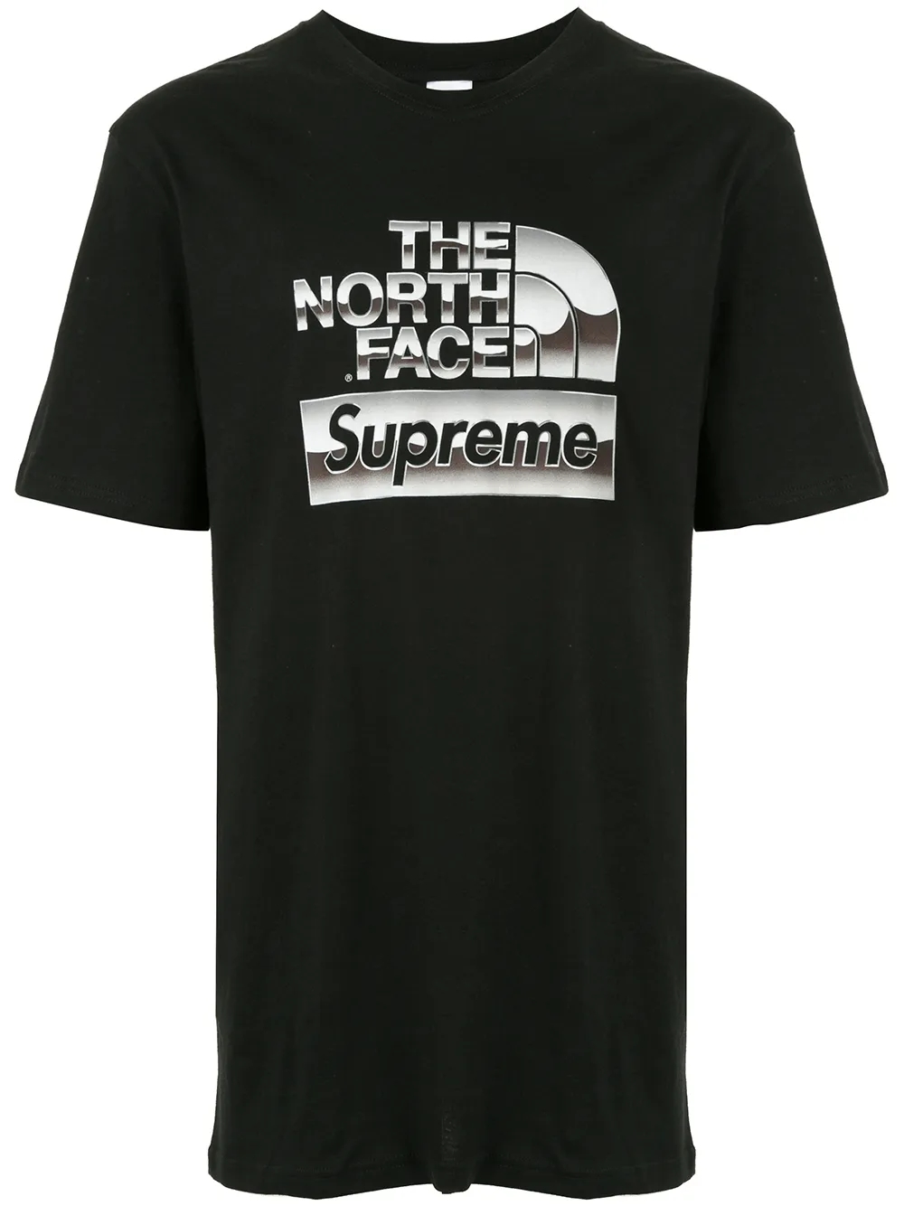 Supreme tnf metallic logo T-shirt