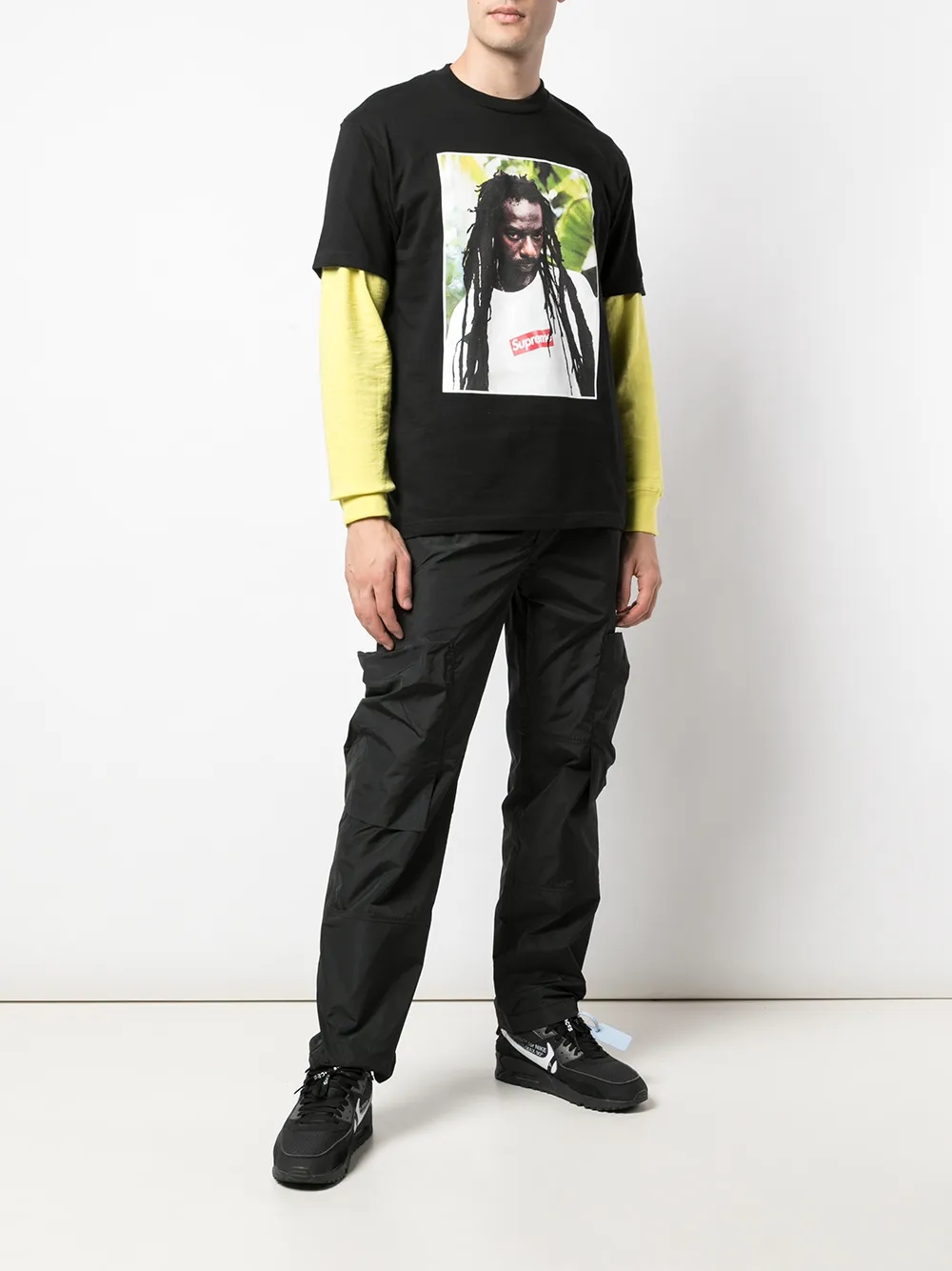Supreme Buju Banton crew neck T-shirt